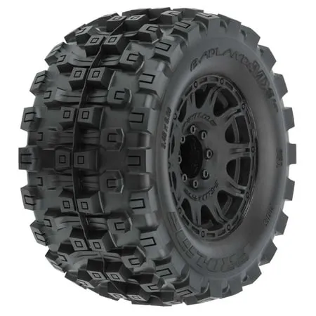 Pro-Line Badlands MX38 HP Belted & Mounted Raid Tires