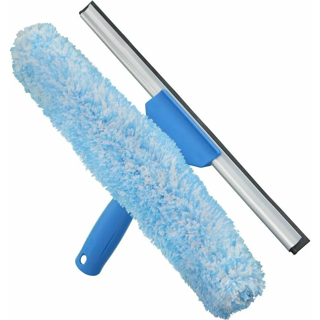 Unger Professional Microfiber Window Combi: 2-in-1 Professional Squeegee and Win