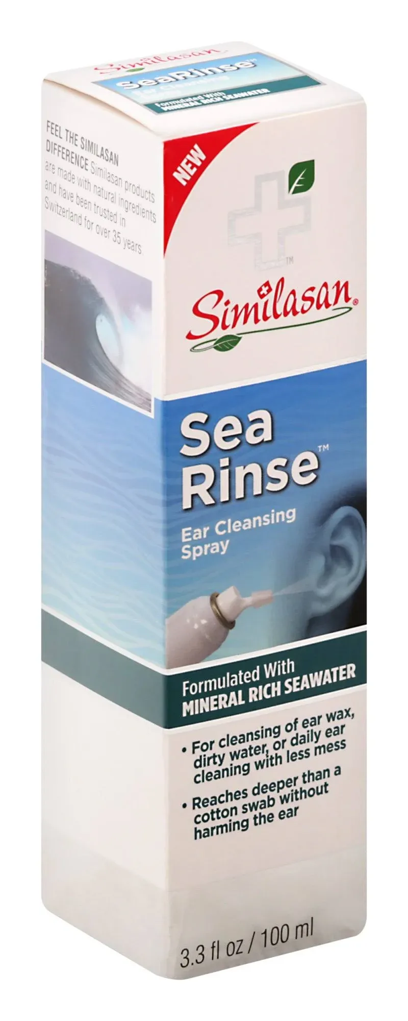 Similasan Searinse Ear Spray for Ear Cleaning and Ear Wax, 3.3 Fl Oz