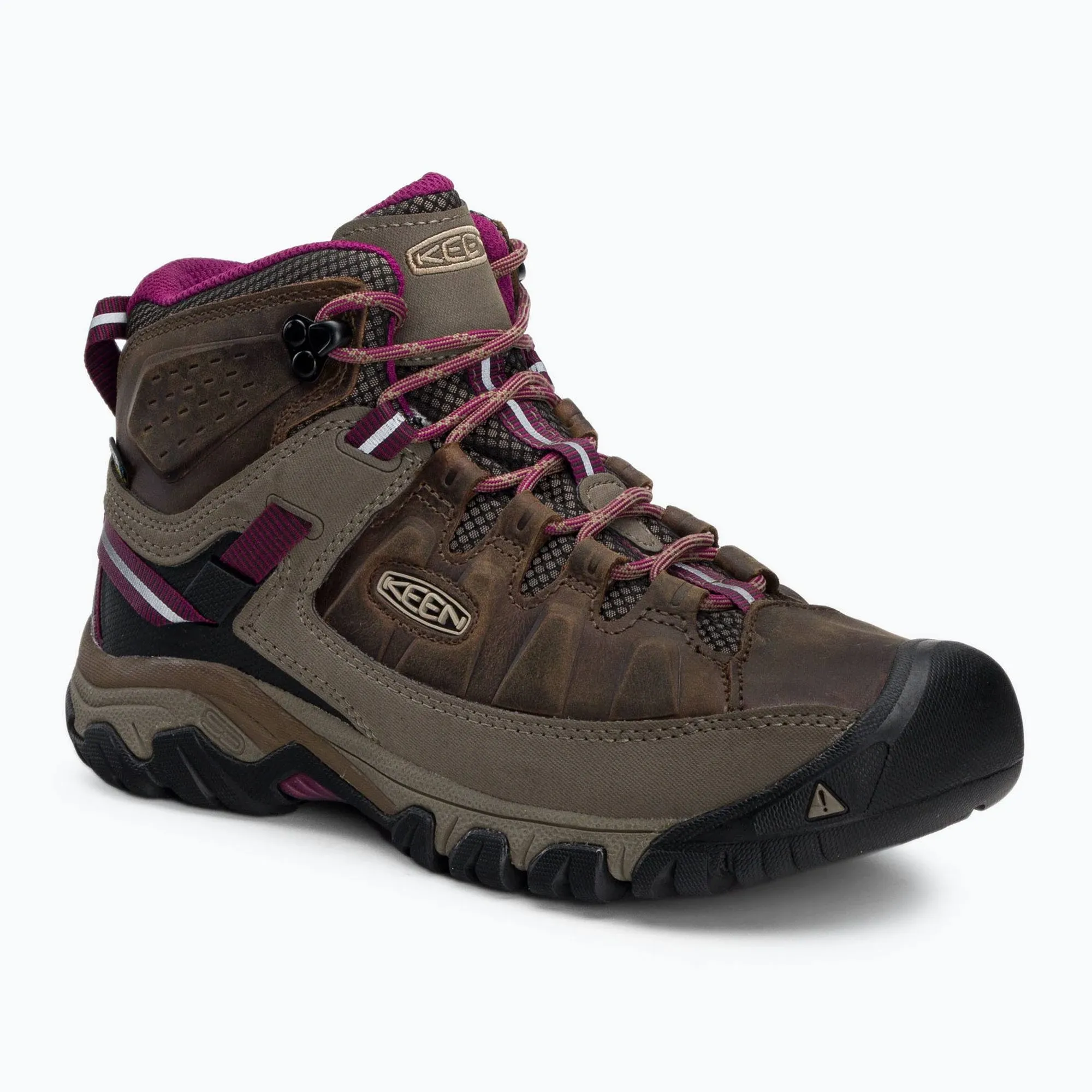 Keen - Women's Targhee III Waterproof Mid Weiss/Boysenberry / 8