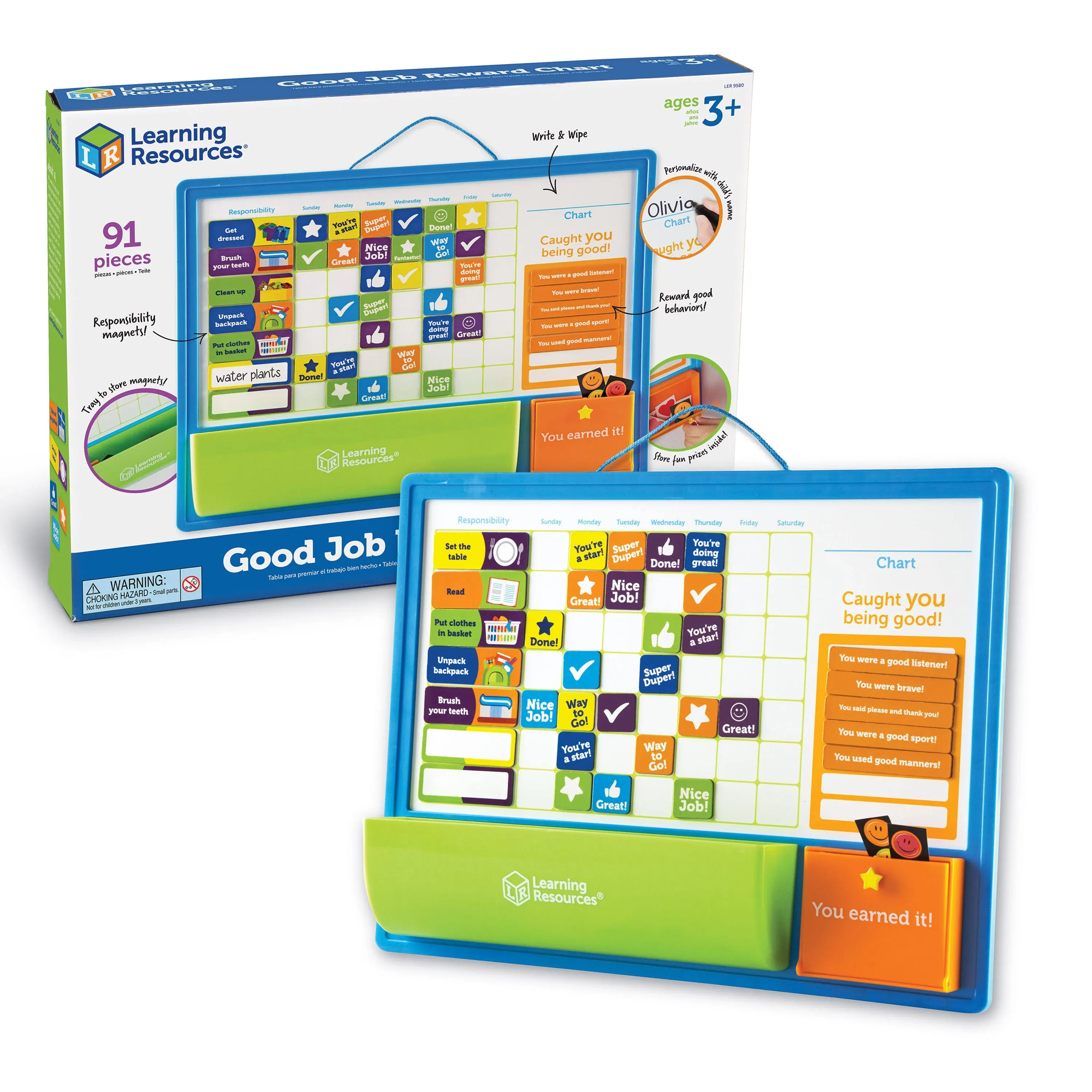 Learning Resources Good Job Reward Chart