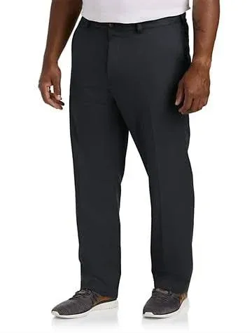 DXL Big + Tall Essentials Men's Big and Tall Microfiber Dress Pants