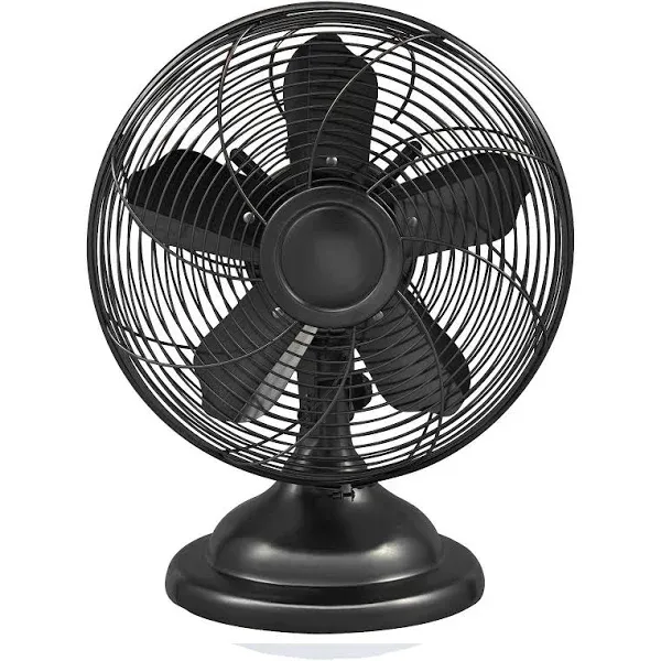 Optimus 12" Oscillating Antique Table Fan