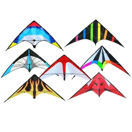 SPRING PARK Colorful Life Stunt Kite for Kids & Adults Extremely Easy to Fly Kite Best Kite for Beginner