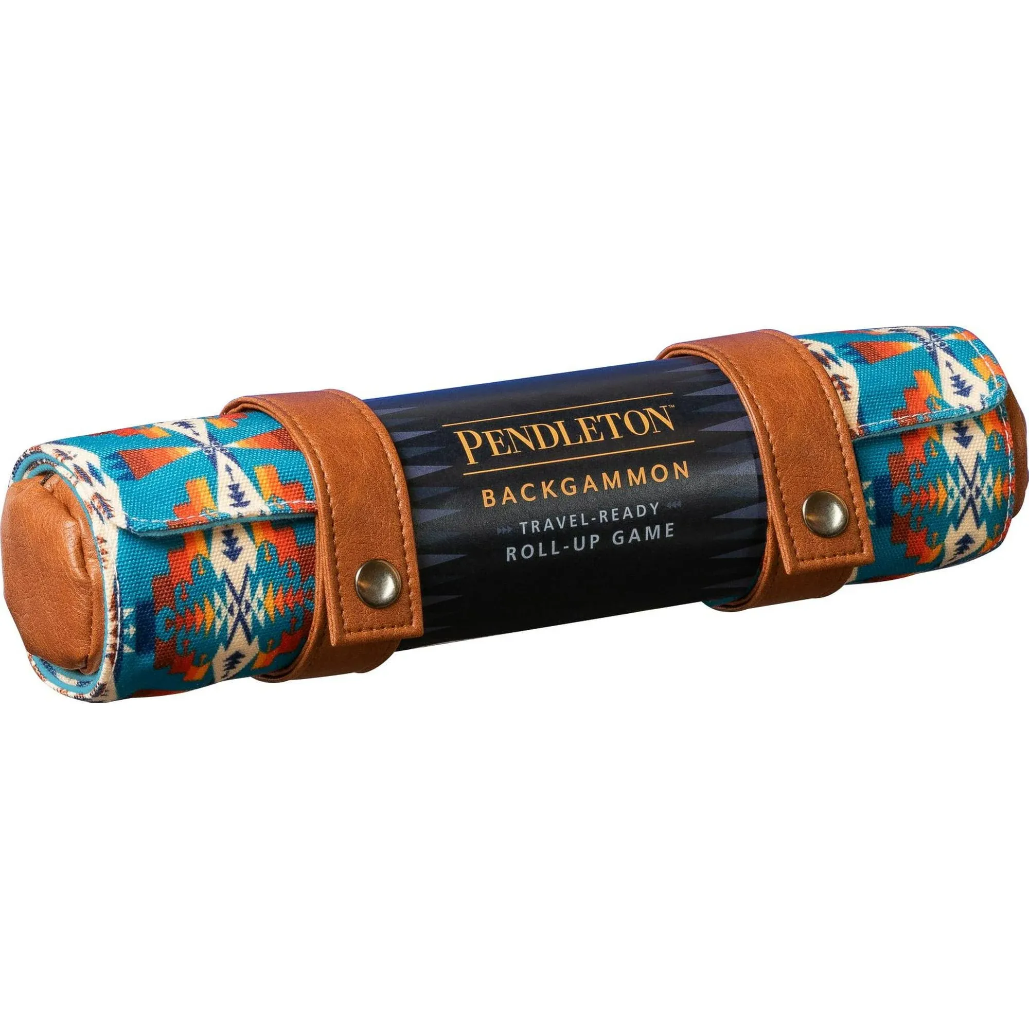 Pendleton Backgammon: Travel-Ready Roll-Up Game (Toy)