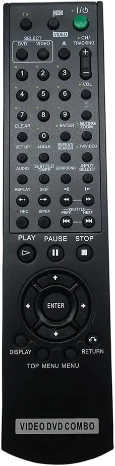 Universal Replacement Remote Control Fit for SLV-D350 SLV-D350P SLV-D360P SLV-D370P SLV-D380 SLV-D380P for Sony DVD/VCR Combo Player