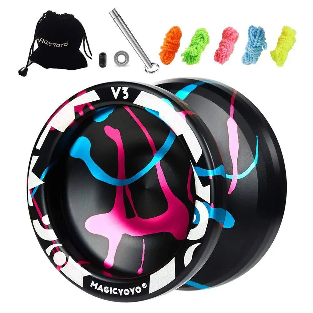 MAGICYOYO Responsive Yoyo V3, Aluminum Yoyo for Kids Beginner, Professional Yoyo