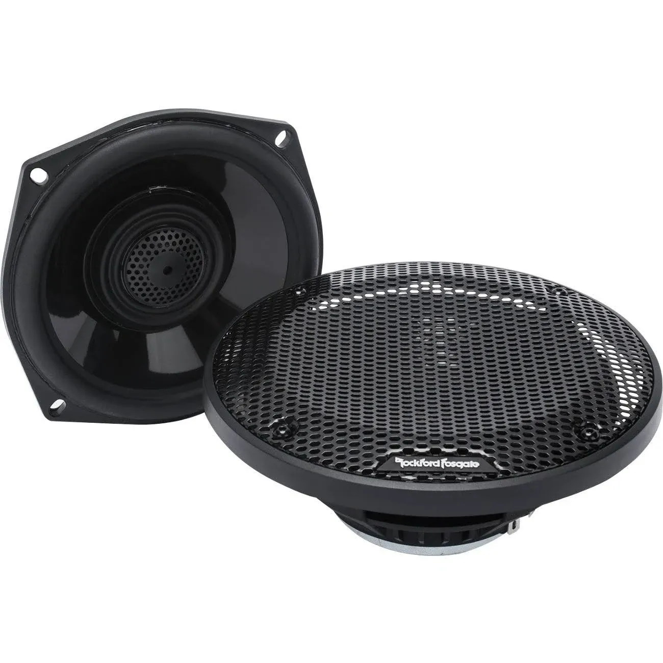 Rockford Fosgate 5.25&quot; Full Range Tour-Pak Speakers Harley Davidson w/ Tour Pak 1998-2013