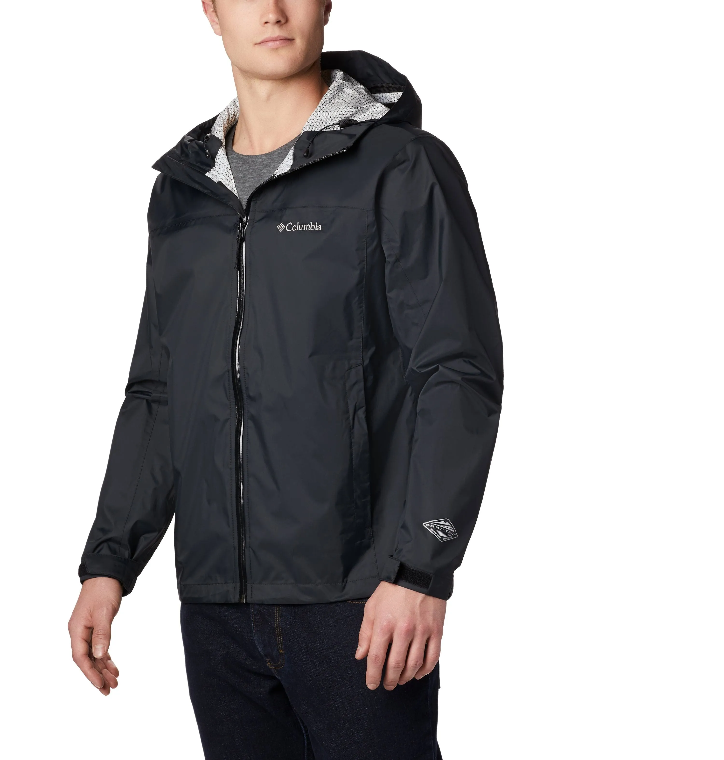 Columbia Men ' S EvaPOURation Jacket - Black