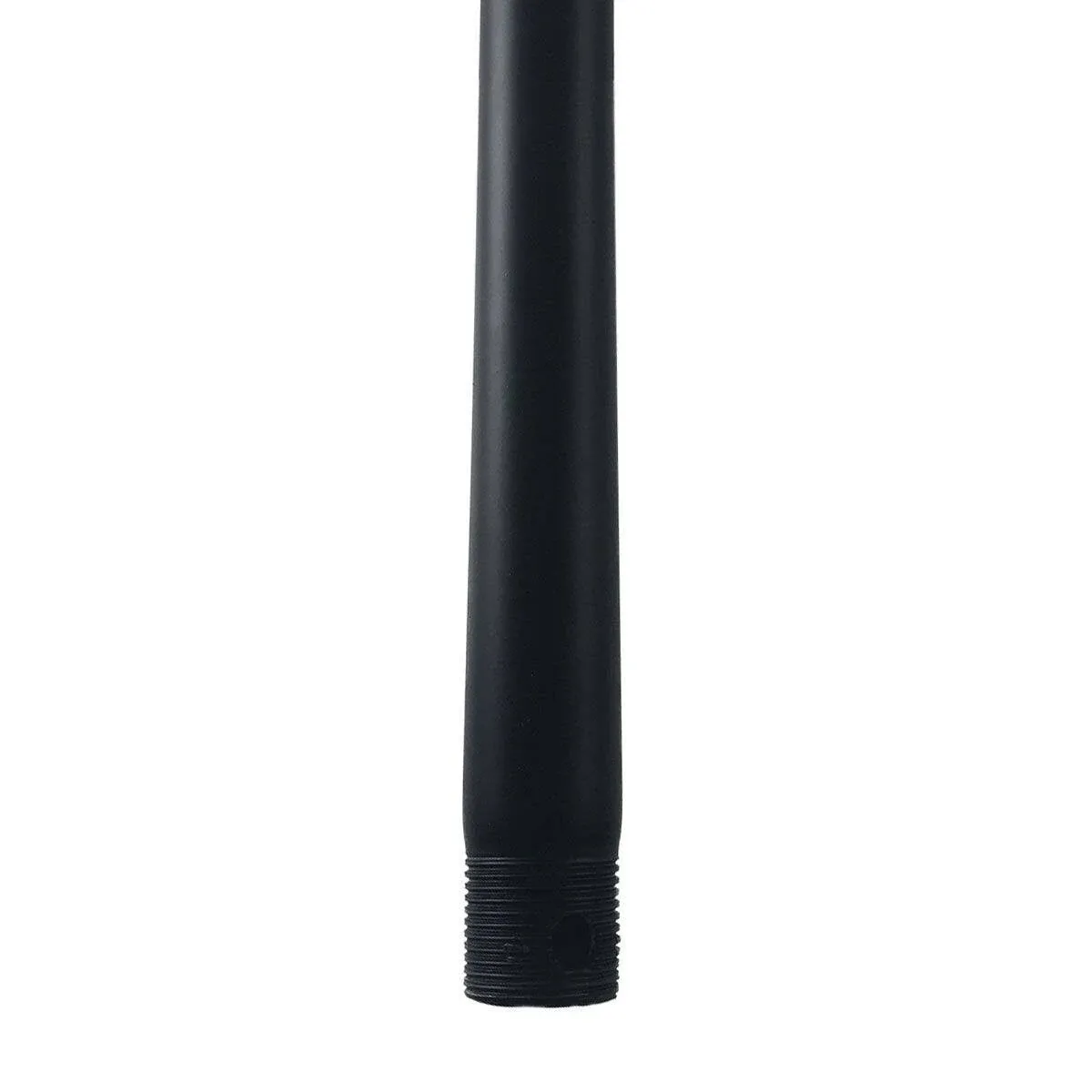 WAC Lighting Fan Downrod, Matte Black, DR24-MB