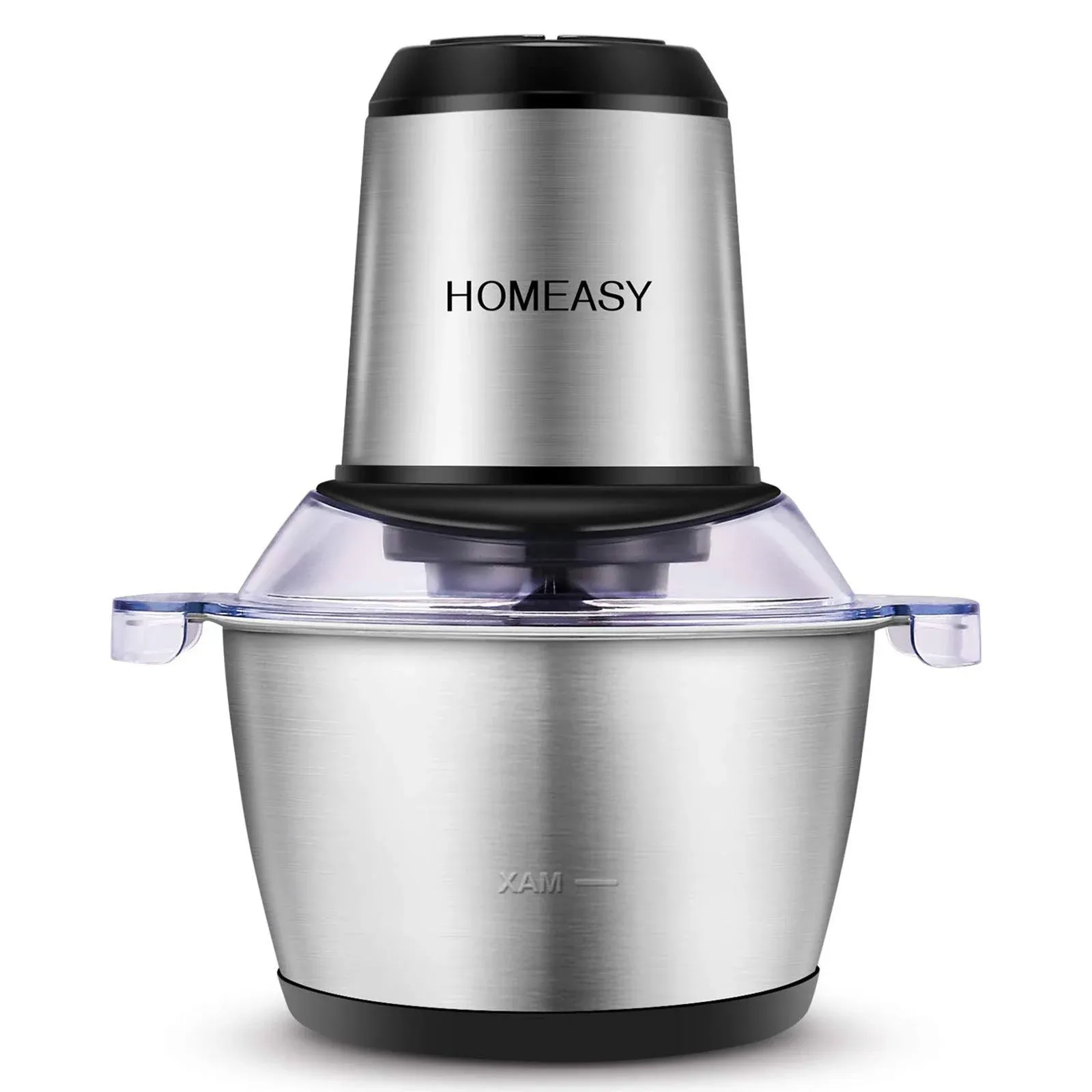 HOMEASY Meat Grinder Electric, Food Processor 2L Stainless Steel Meat Blender ...