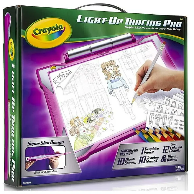 Crayola Light Up Tracing Pad Pink