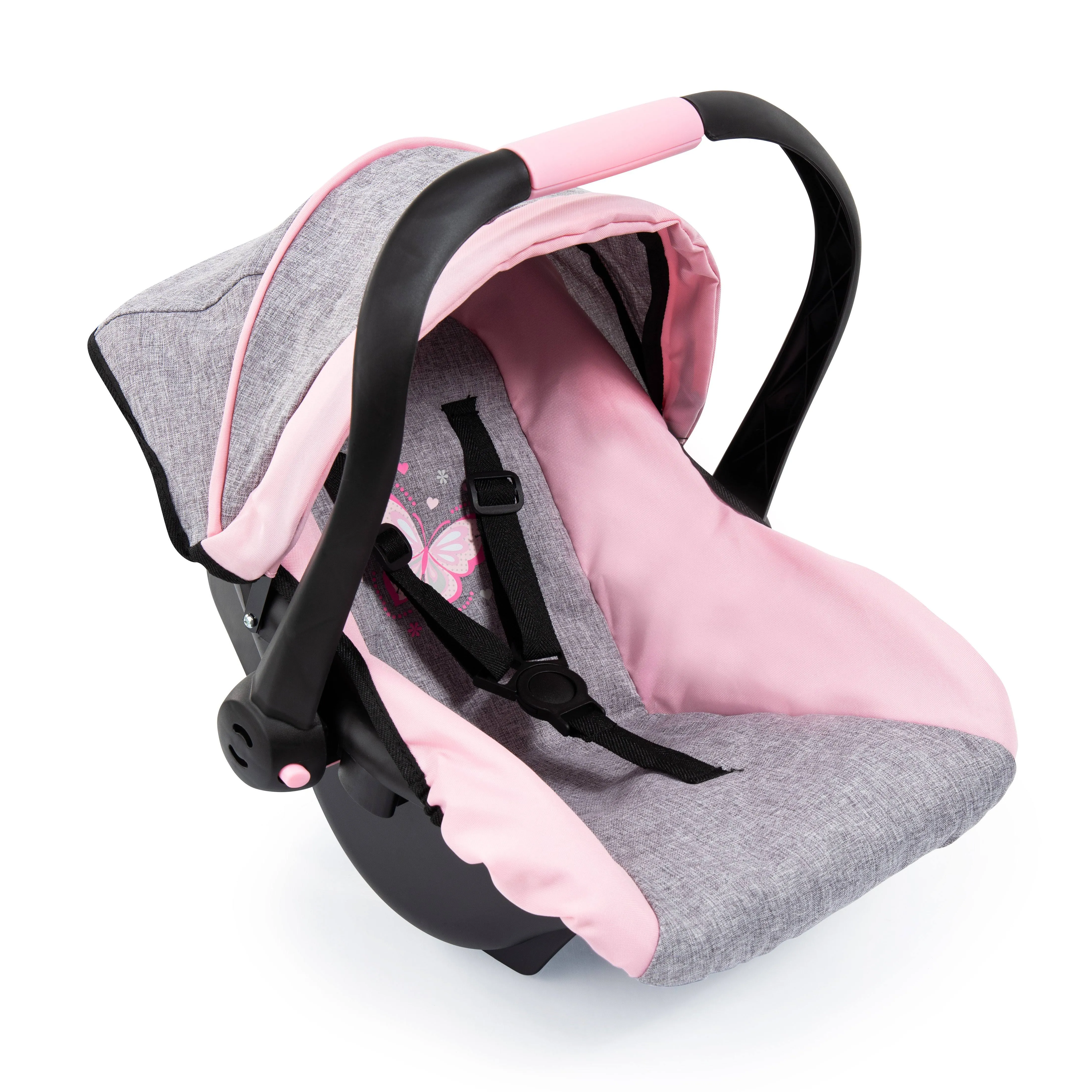 Bayer Baby Doll Deluxe Car Seat with Canopy