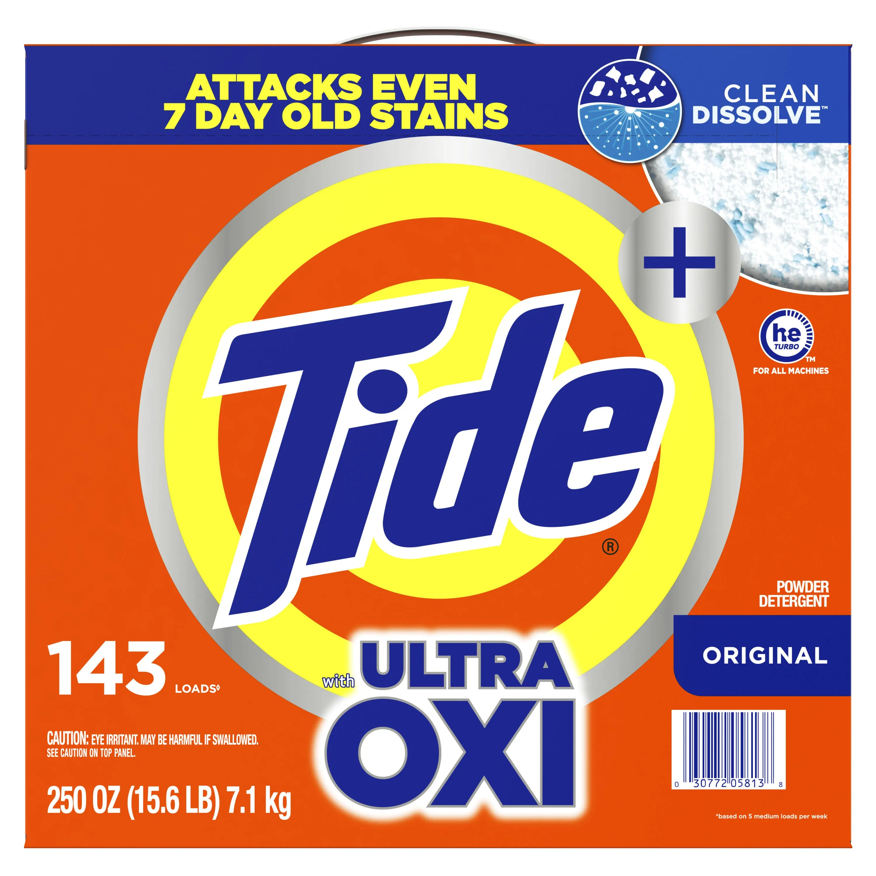 Tide Ultra Oxi Powder Laundry Detergent