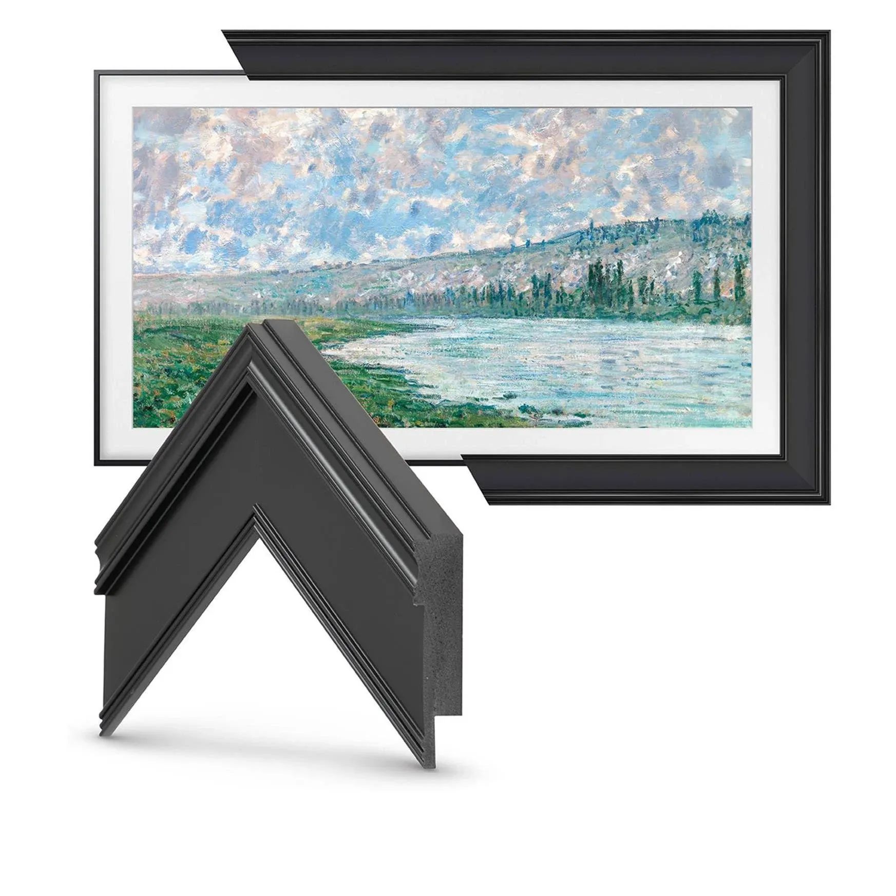 Deco TV Frames 65" Customizable Frame for Samsung The Frame TV 2021-2023 (Antique ...