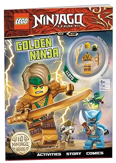 LEGO NINJAGO: Golden Ninja (Activity Book with Minifigure)