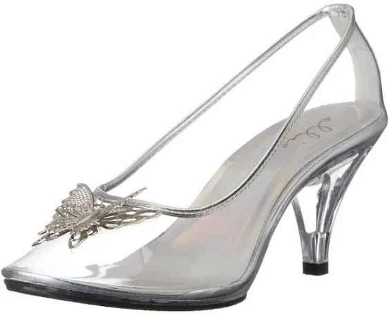 Women's Clear Cinderella Glass Slipper - Size 9