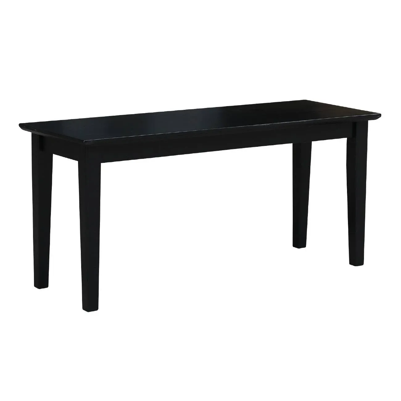 International Concepts Shaker Styled Bench , Black