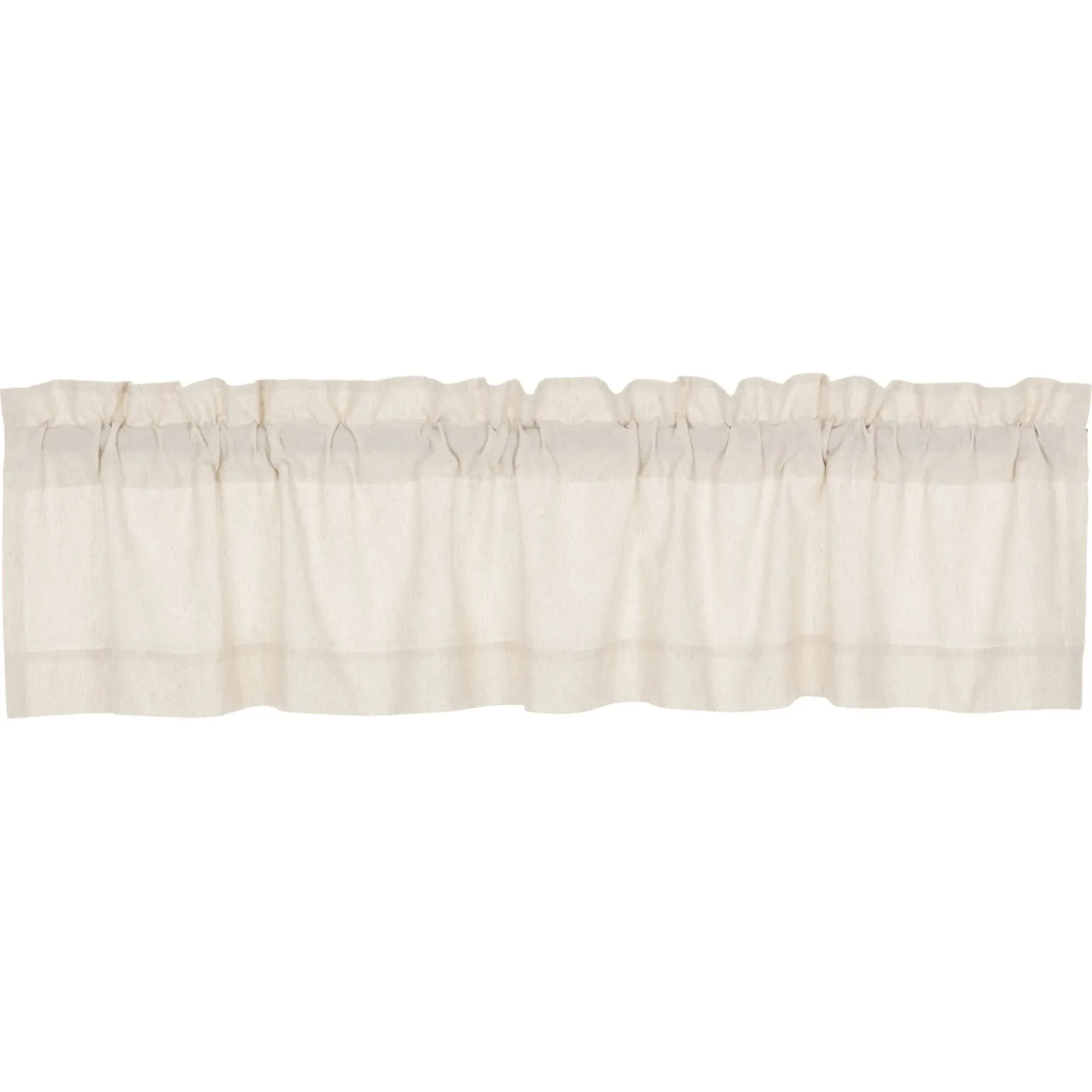 *Simple Life Flax Natural Valance 16x72