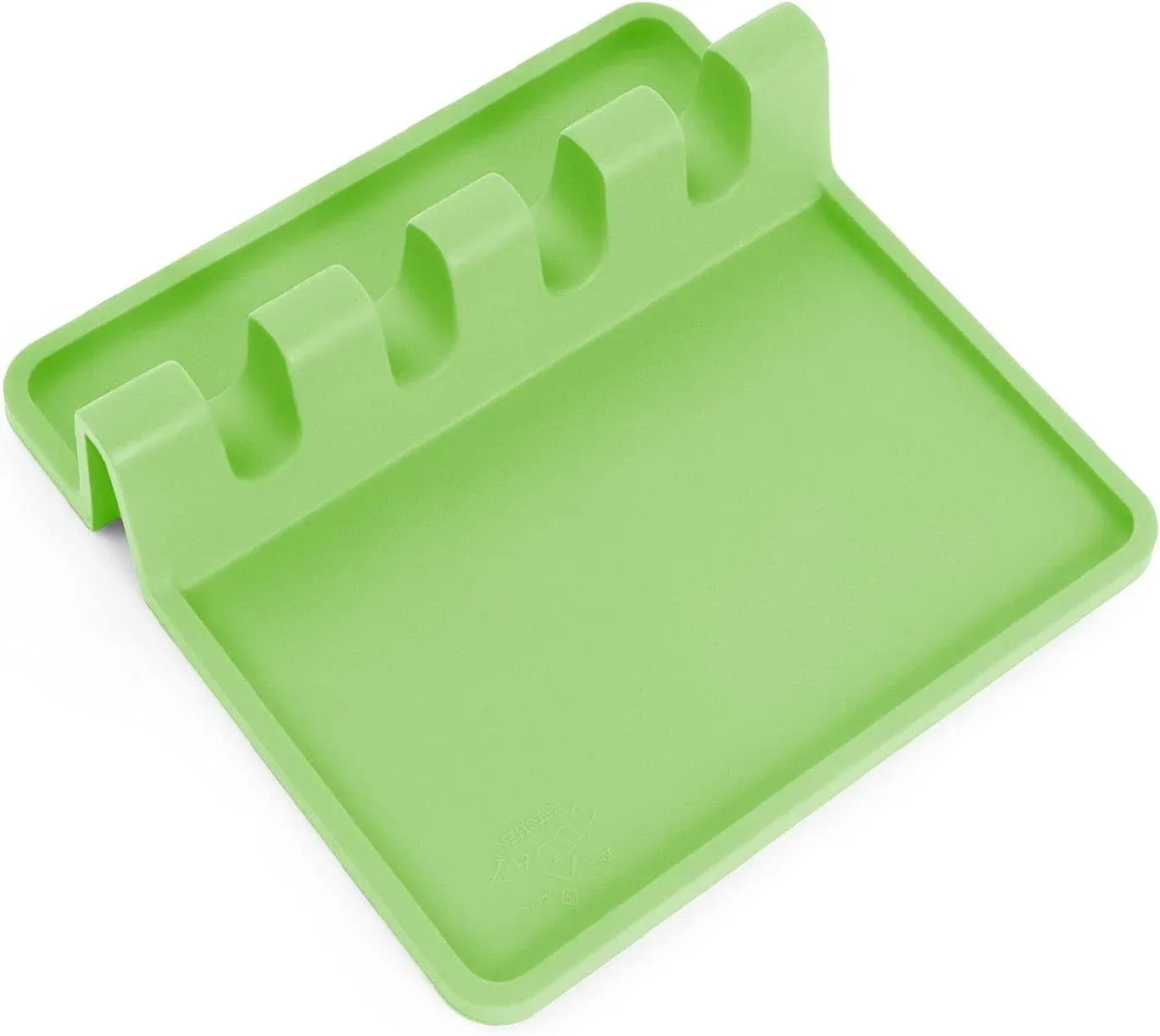 Zulay Kitchen Silicone Utensil Rest with Drip Pad for Multiple Utensils