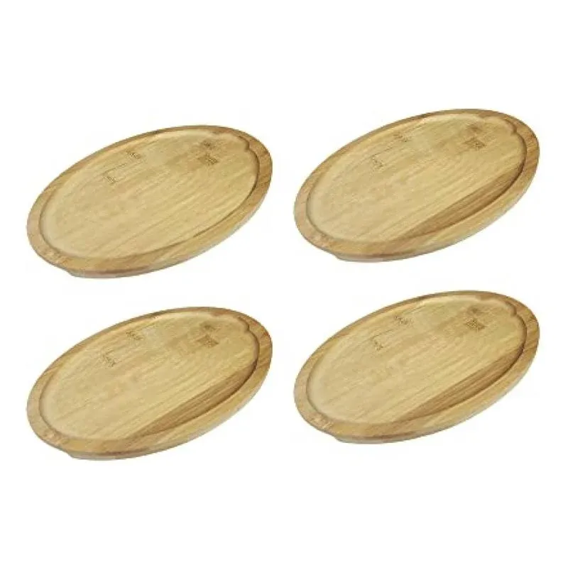 21 Bamboo Tray/plate/cut<wbr/>ting Board Set