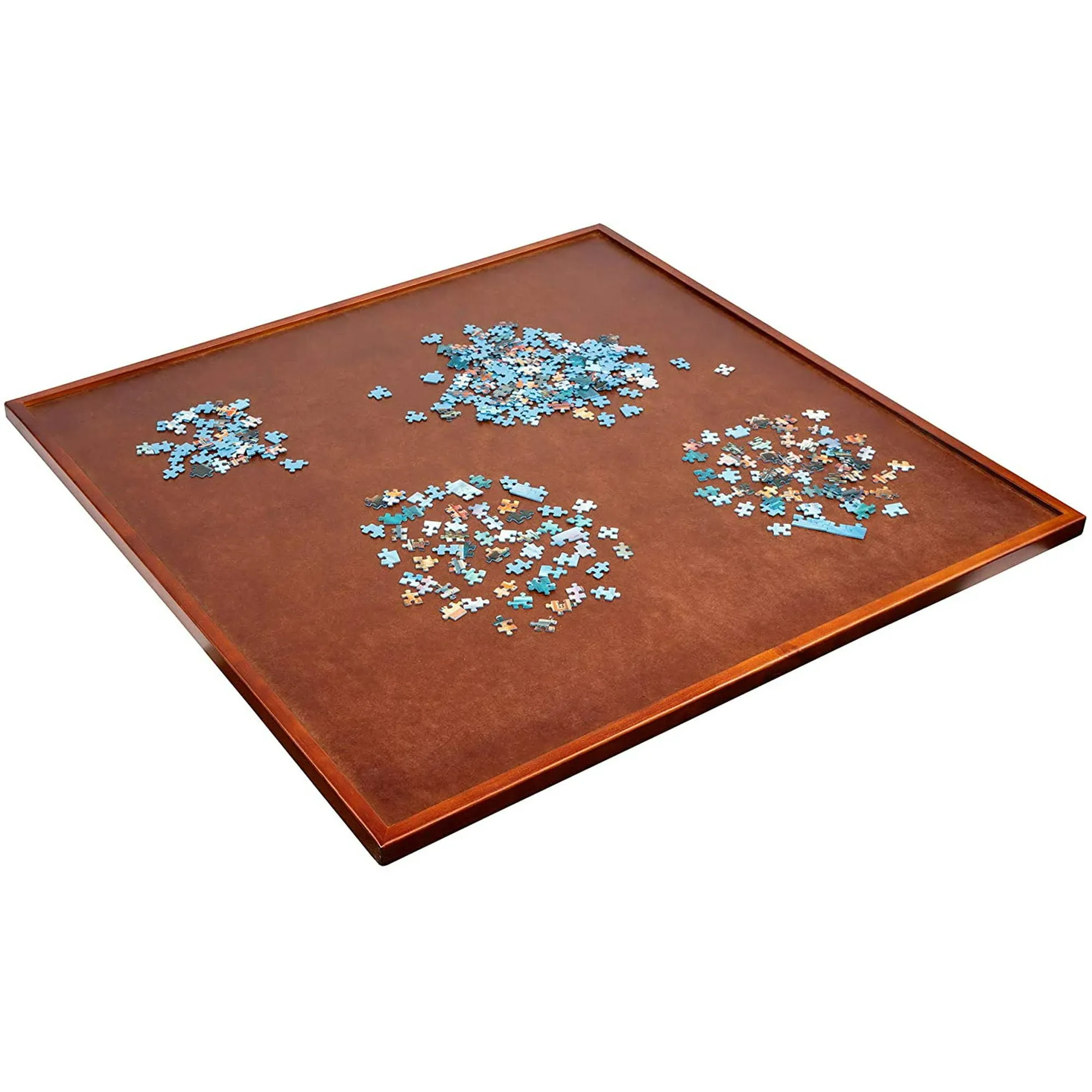 Jumbl 1500 Piece Puzzle Board, 35” x 35” Puzzle Table W/ 360° Rotation