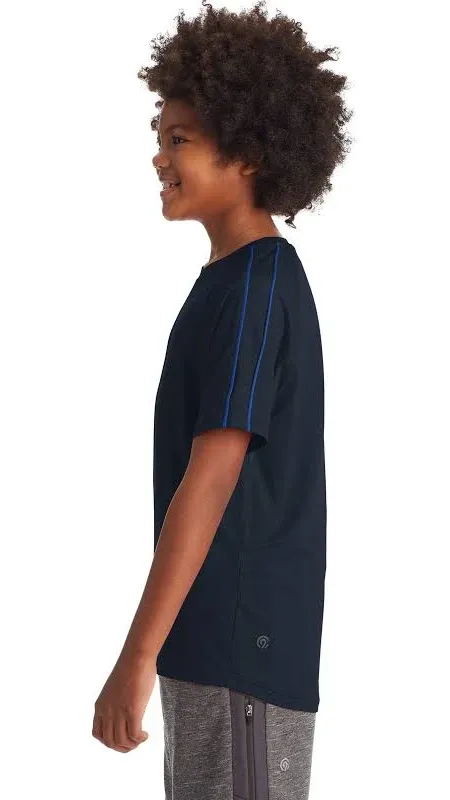 Champion C9 Boys' Fashion Tech Short Sleeve Tee Xavier Navy S