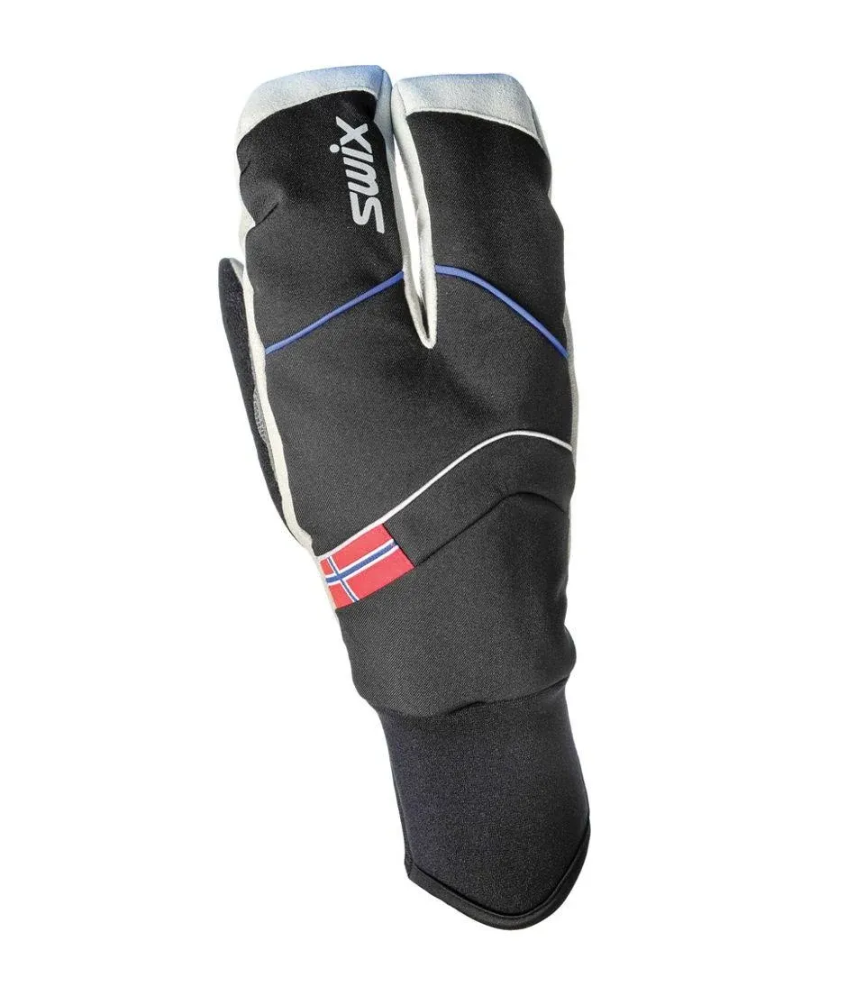 SWIX Women's Shield Split Black Mitt (H0868-10000)