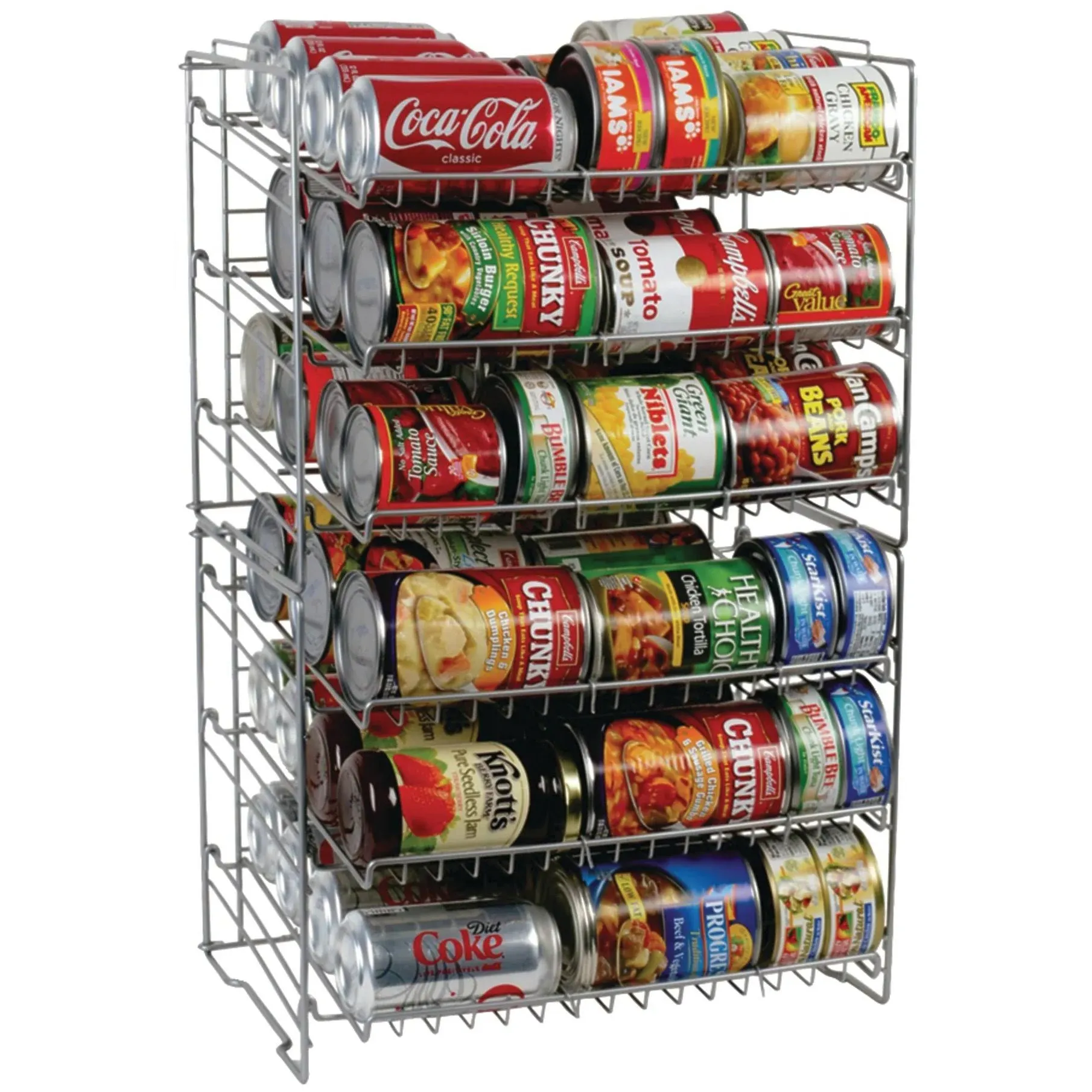 Atlantic 6-Tier Double Can Rack