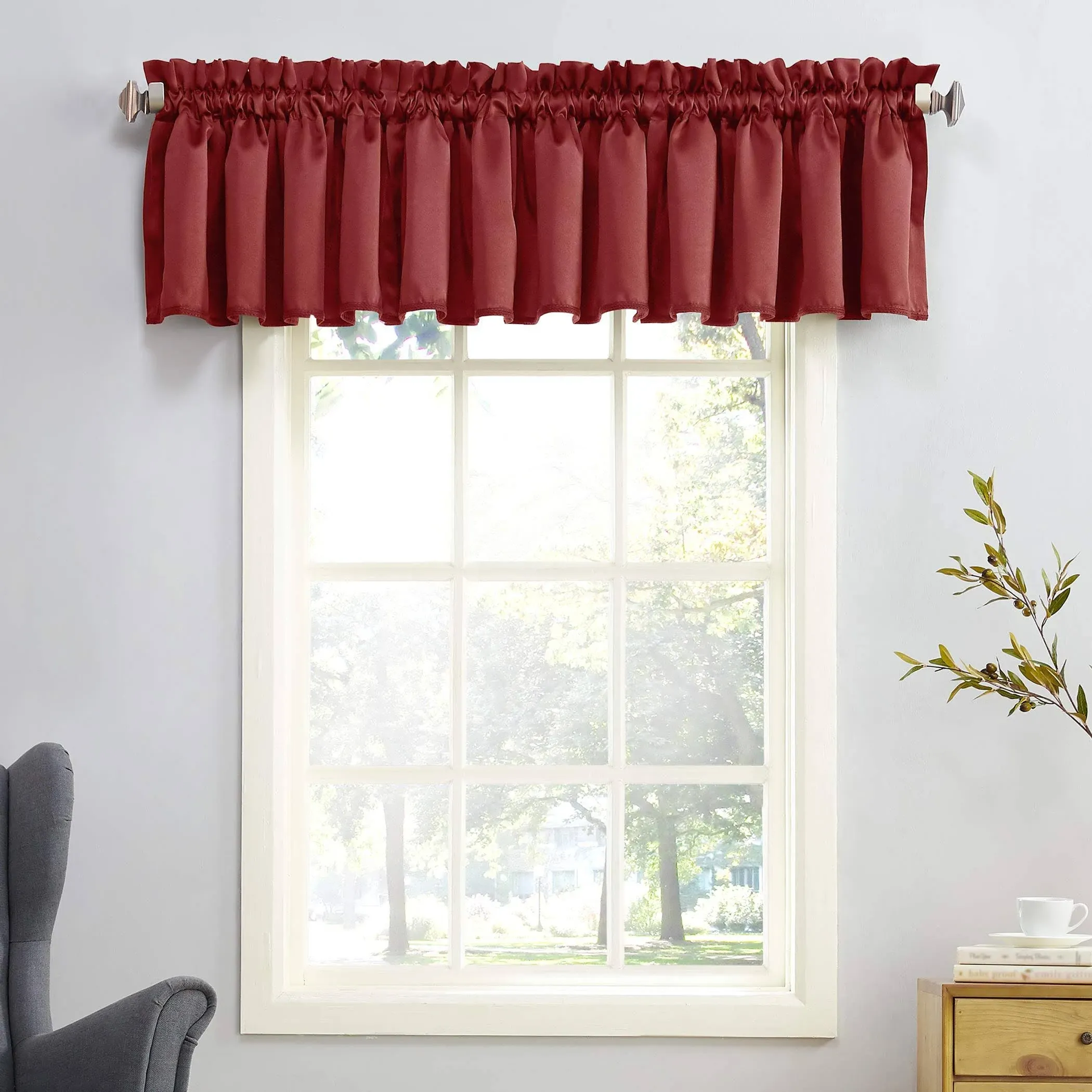 Lichtenberg Valance Navy 54 x 18ìn