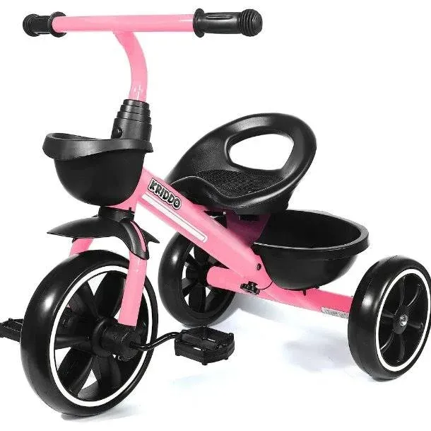 KRIDDO Kids Tricycles Age 24 Month to 4 Years, Toddler Kids Trike for 2.5 to 5 Year Old, Gift Toddler Tricycles for 2-4 Year Olds, Trikes for Toddlers