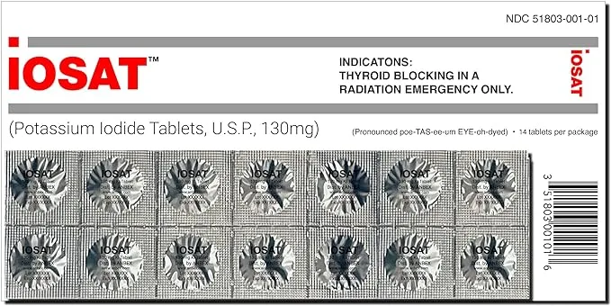 Life Extension Potassium IODIde 130 mg Tablets