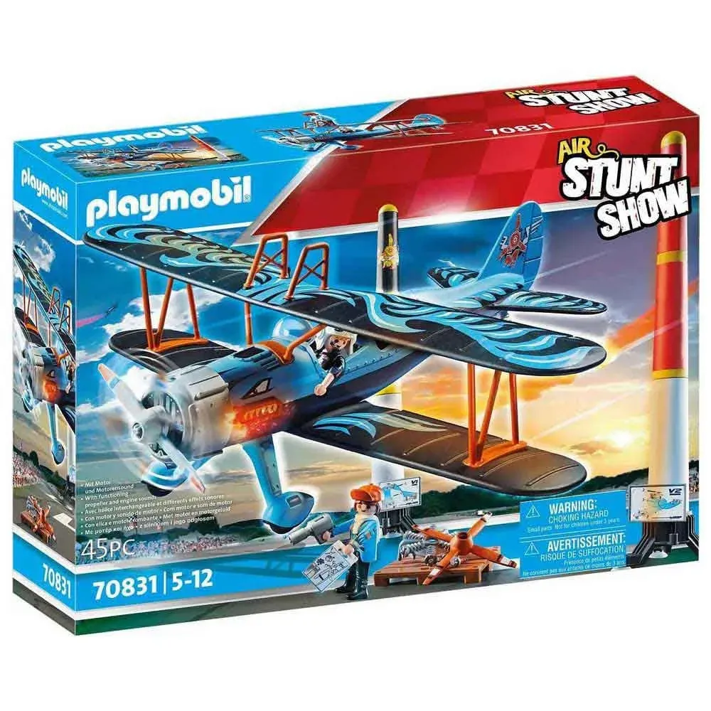 Playmobil Air Stunt Show Phoenix Biplane