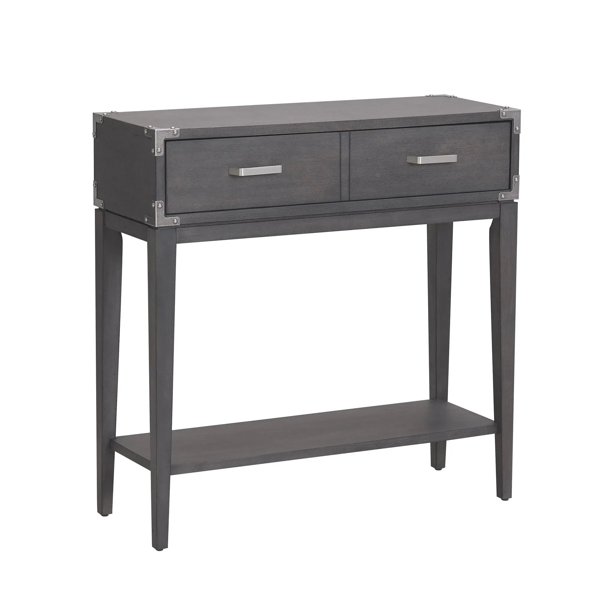 Leick Home Beckett 30 in. W Anthracite/Pewter Hall Stand One