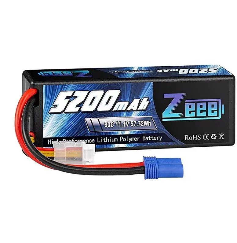 Zeee 3s Lipo Battery 11.1V 80C 5200mAh RC Battery