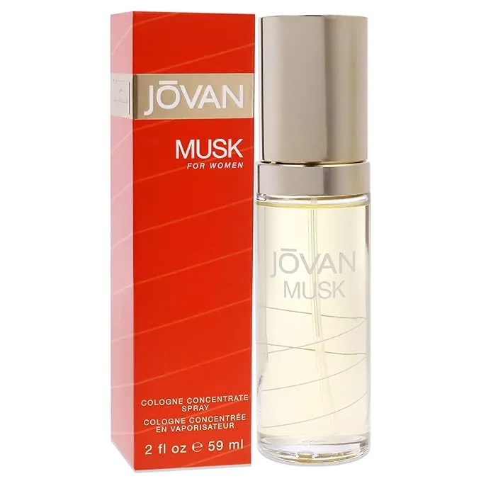 Jovan Musk for Women Cologne Concentrate Spray - 2 oz bottle