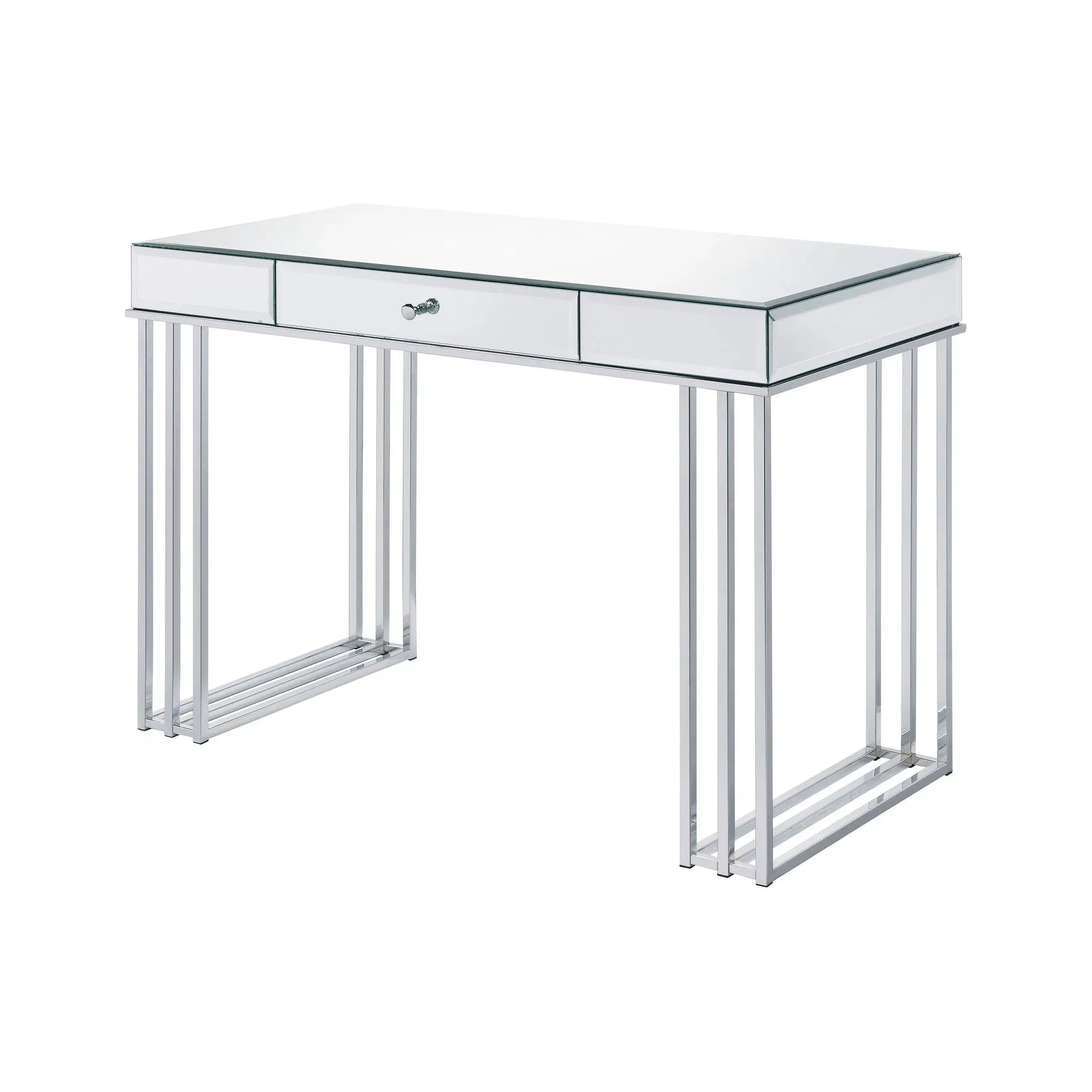 Critter Writing Desk (Mirrored/ Chrome)