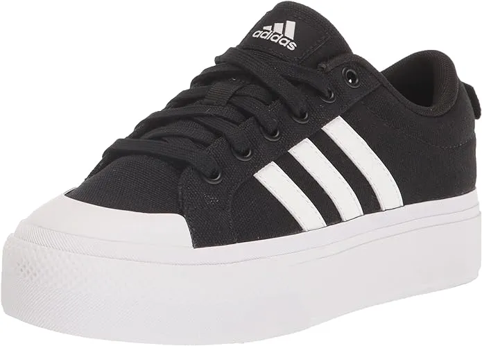 Adidas Women's Bravada 2.0 Platform Shoes, Size 8.5, Black/White