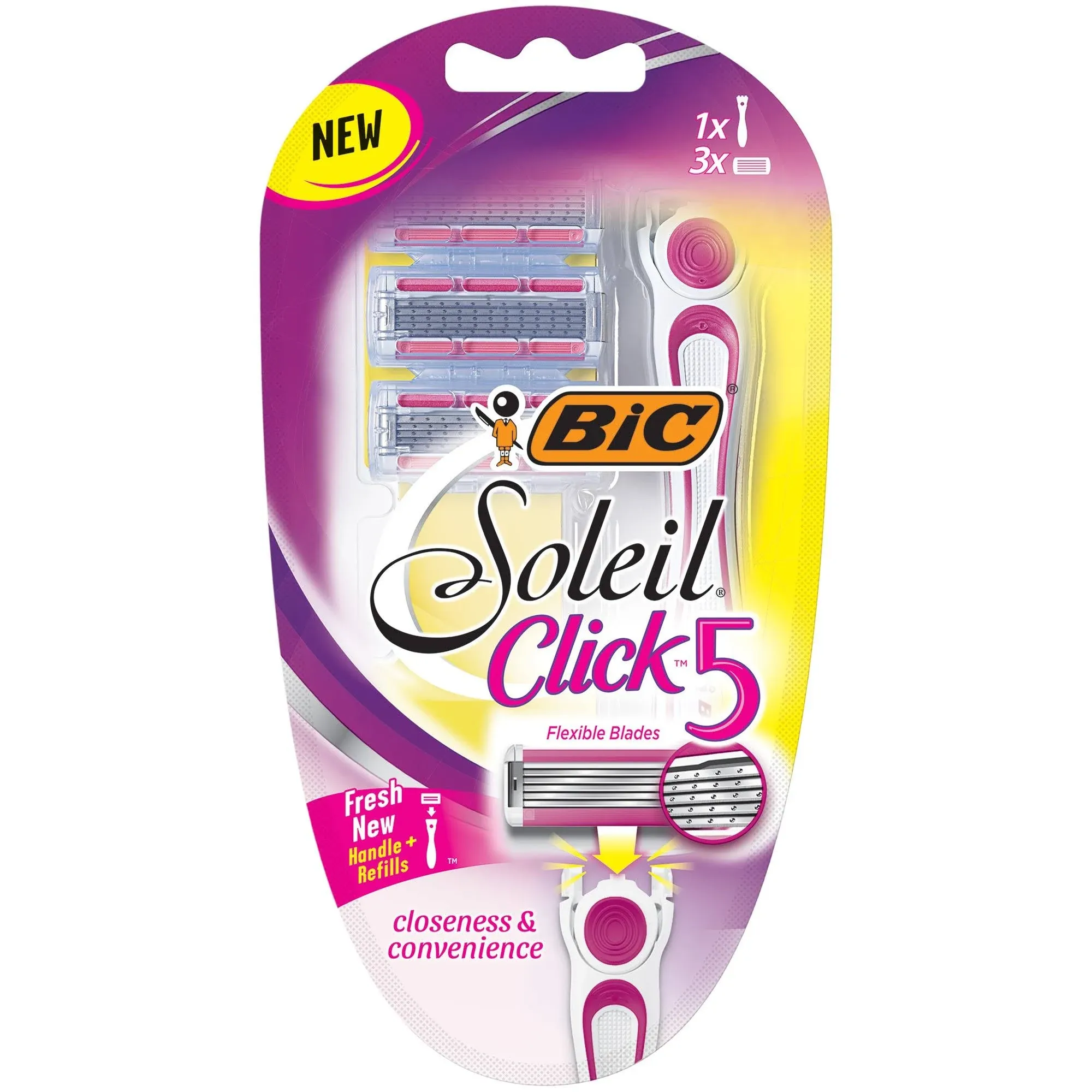 BIC Soleil Click 5 Women's Disposable Razor