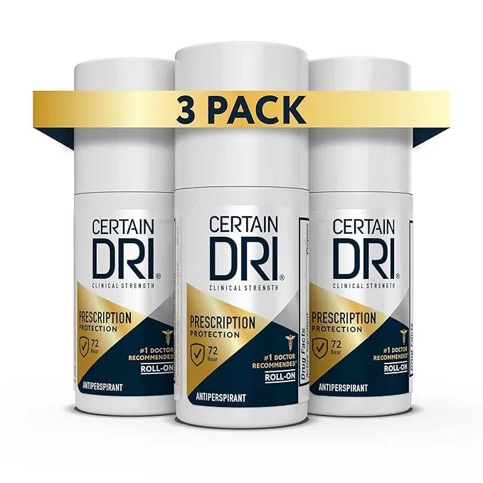 Certain Dri Anti-Perspirant| Prescription Strength Clinical | Most Effective Ant