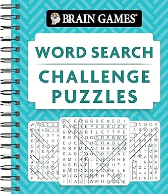 Brain Games - Word Search Challenge Puzzles [Book]