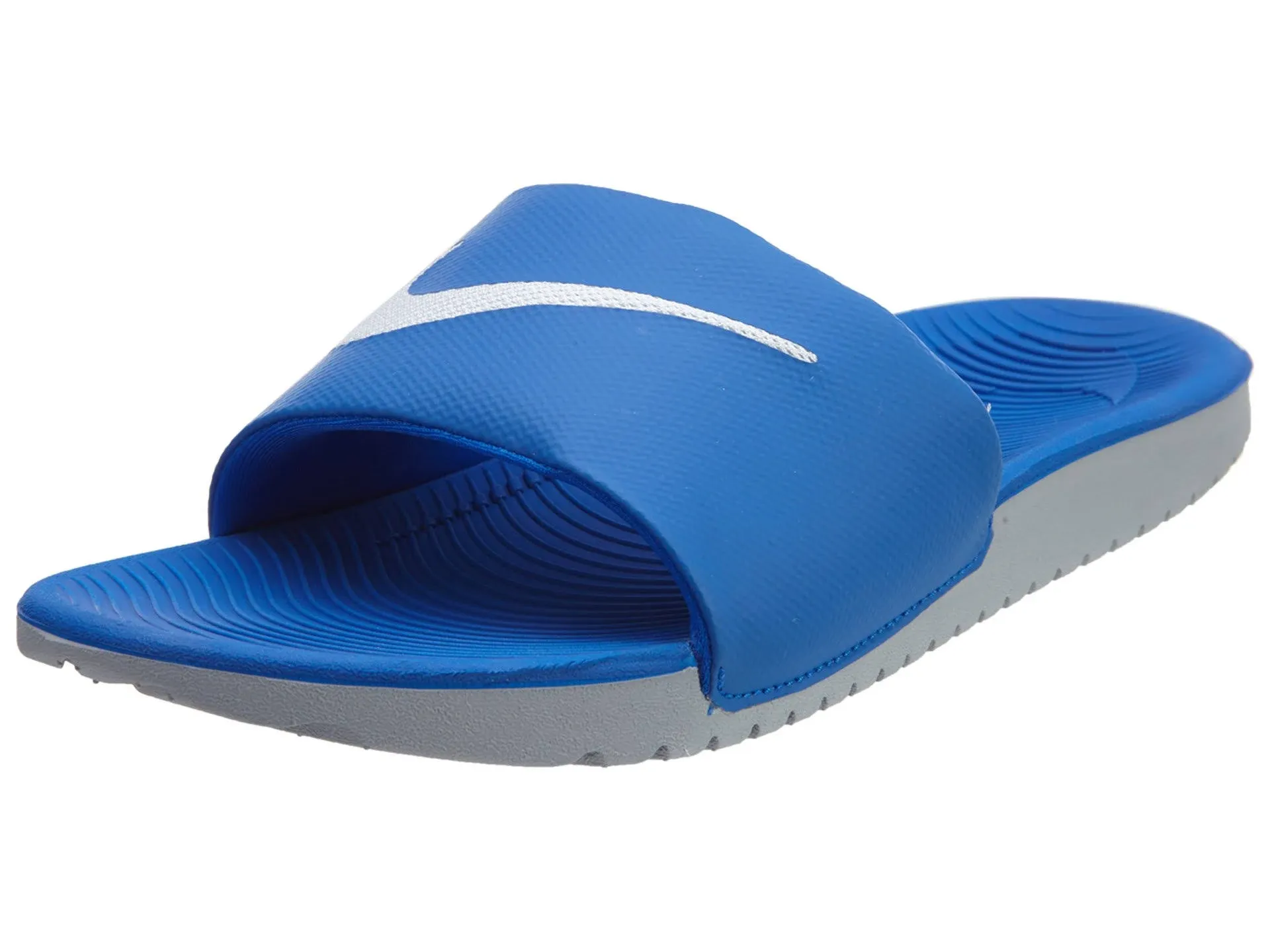 Nike Kawa Youth Slides BLACK | WHITE SZ 5