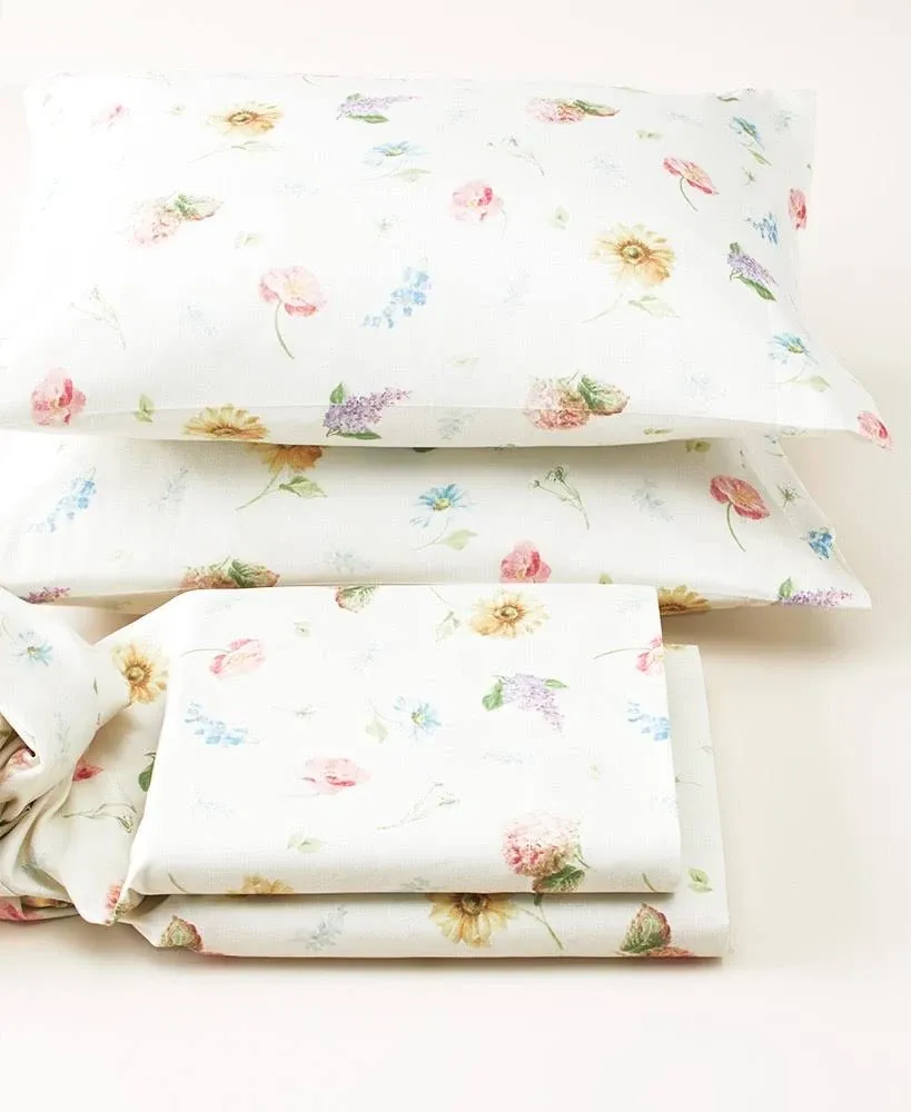 Exclusive Farm Fresh Flowers Bedroom Ensemble - King Sheet Set