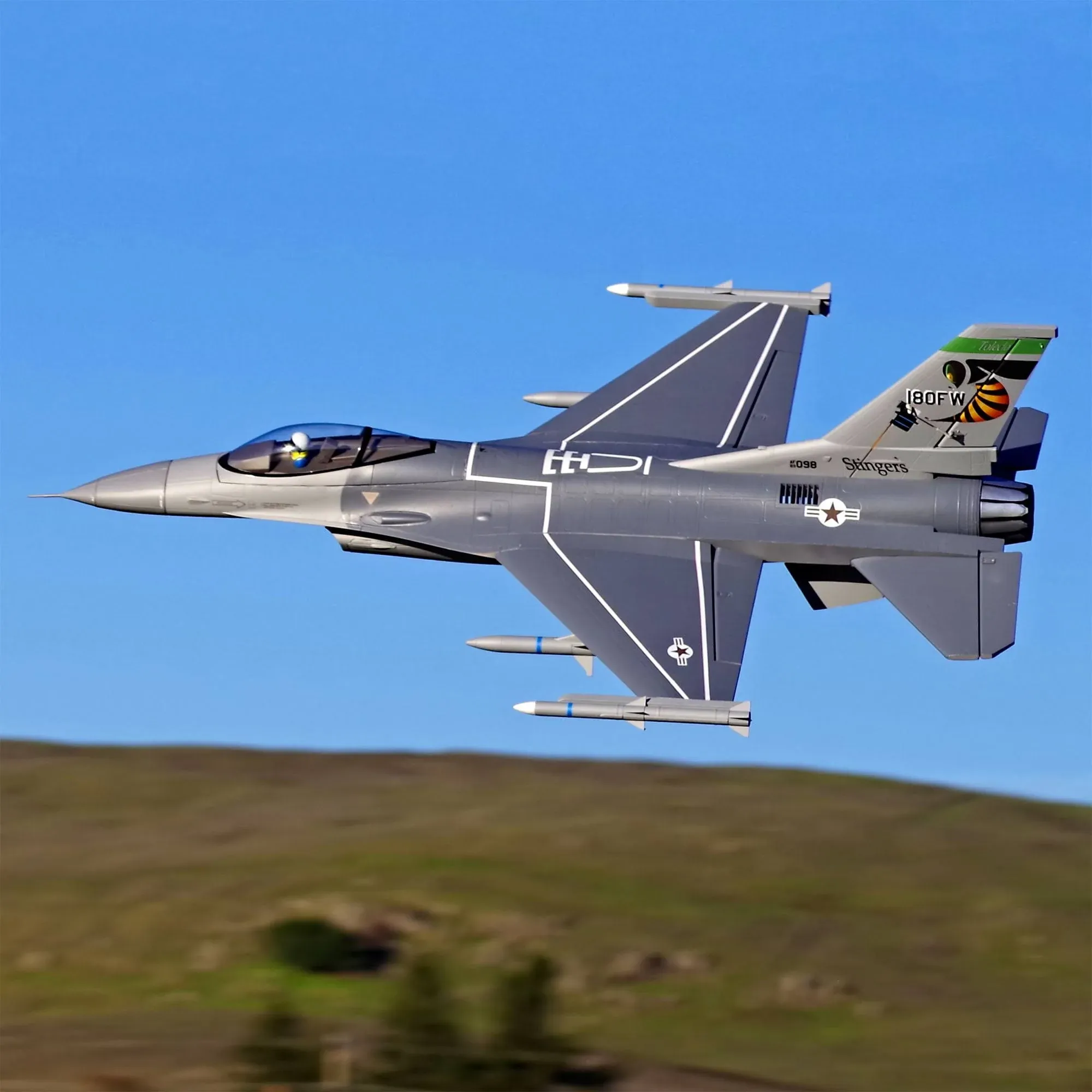 FMS F-16C Fighting Falcon EDF PNP Reflex