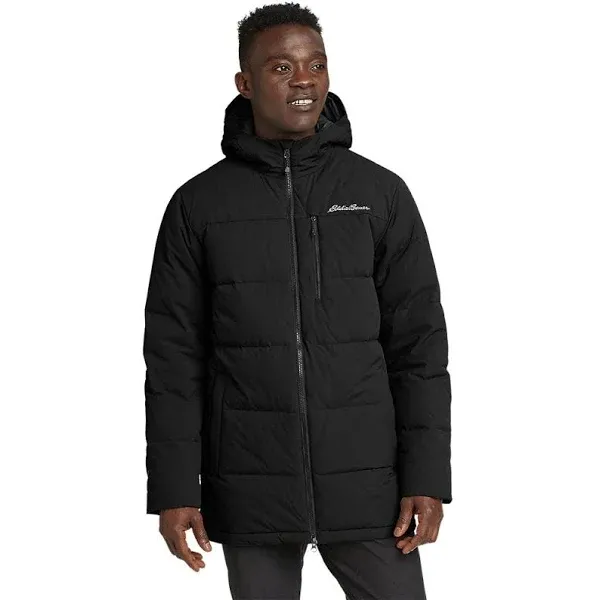 Eddie Bauer Men's Essential Down Parka - Black - Medium