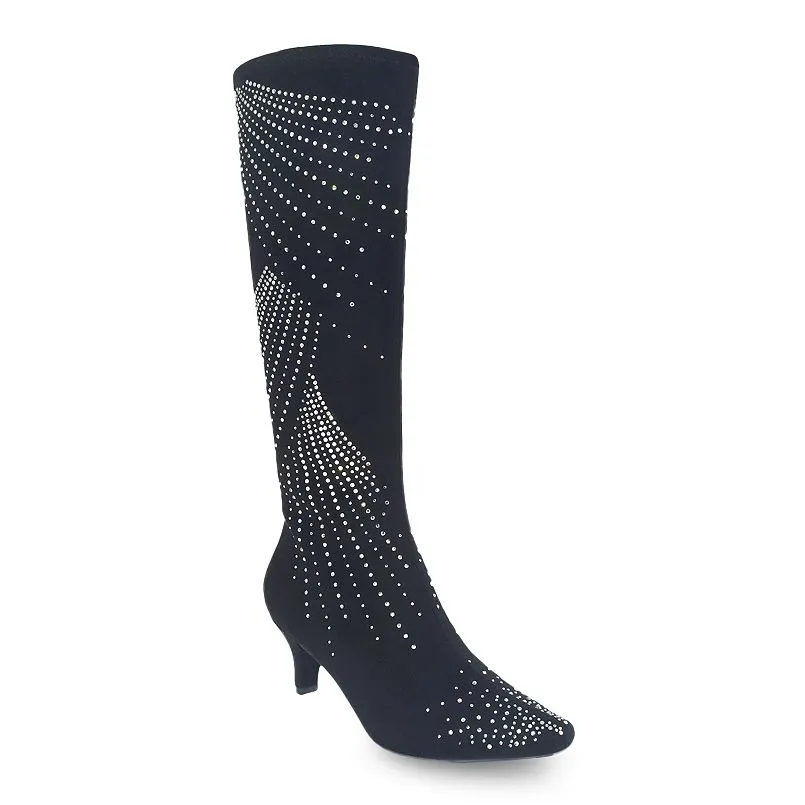 Impo International Namora Sparkle Stretch Boot with Memory Foam