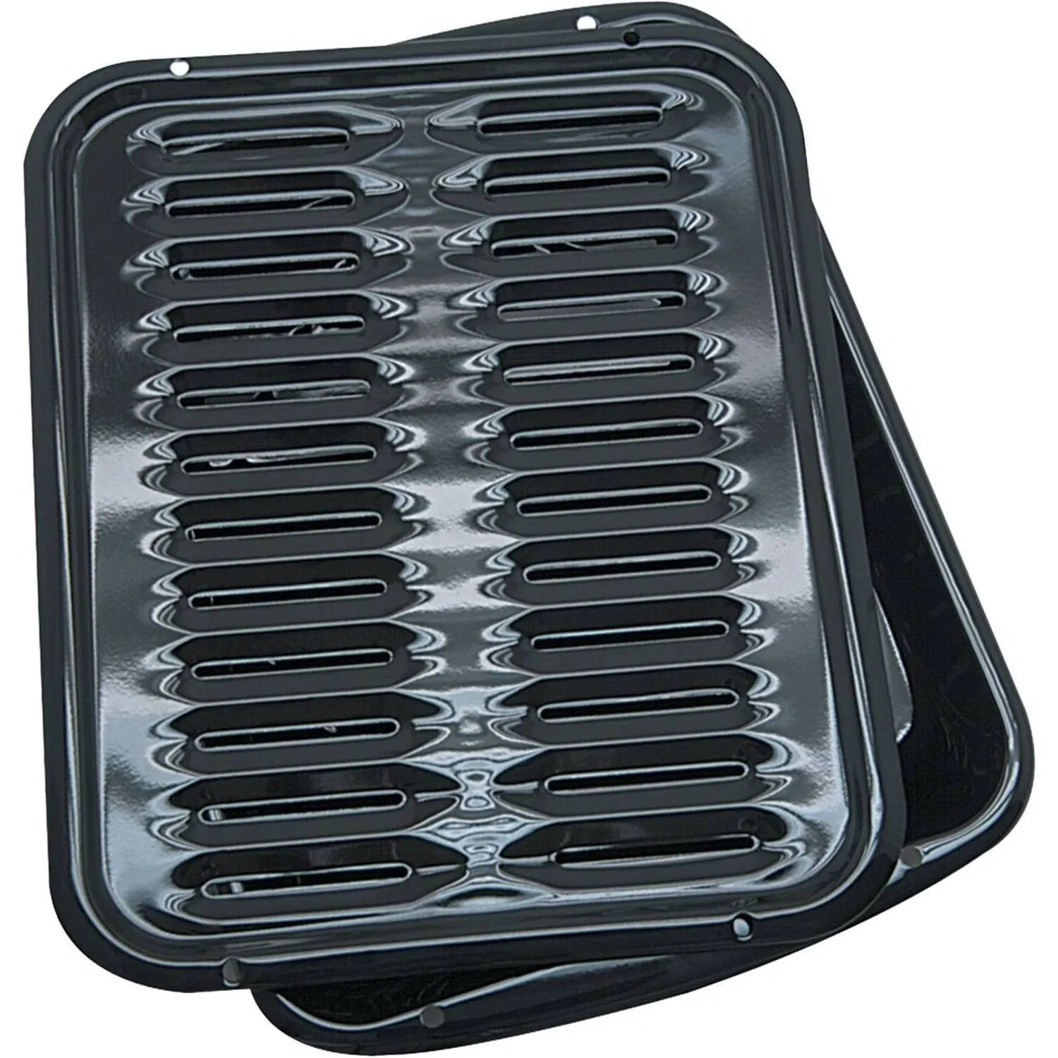 Range Kleen Porcelain Broiler Pan with Porcelain Grill