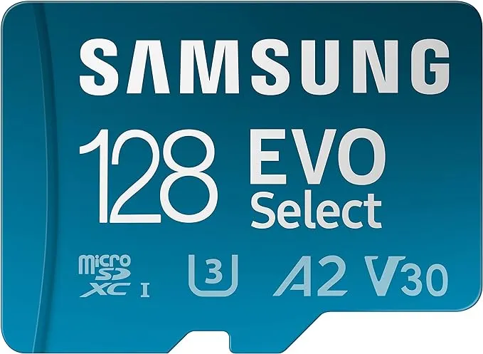 Samsung EVO Select + Adapter microSDXC Memory Card