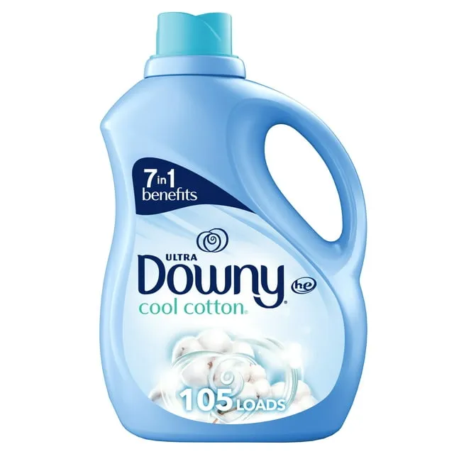 Downy Ultra Cool Cotton Liquid Fabric Softener Fabric Conditioner 140 fl oz