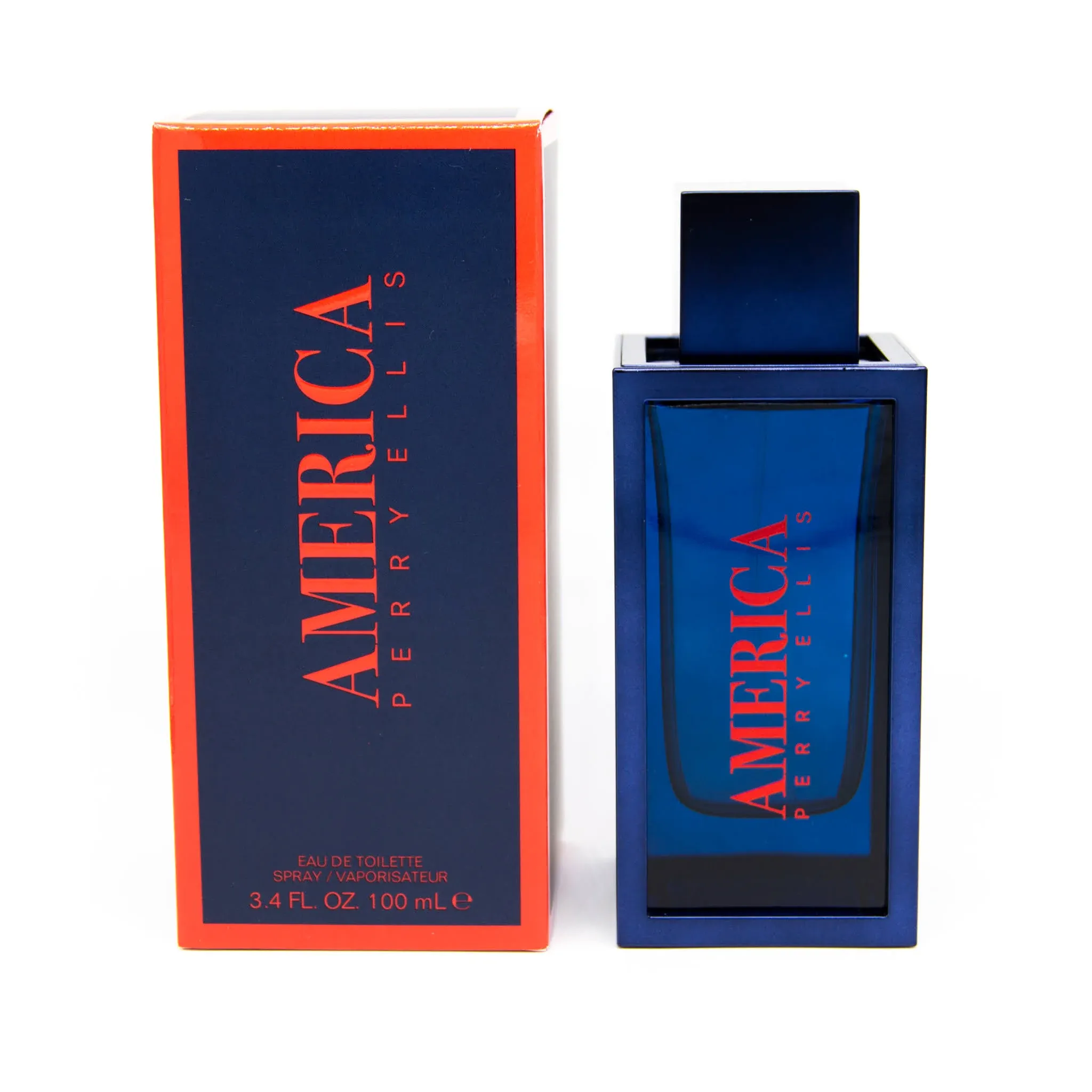 America by Perry Ellis Eau de Toilette Spray (New 2019) 3.4 oz (Men)